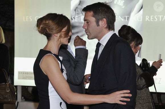 La Princesse Clotilde de Savoie (Clotilde Courau) et le Prince Emmanuel Philibert de Savoie - 50 eme Edition du MipTV a Cannes le 8 avril 2013.
©JUNIOR / BESTIMAGE