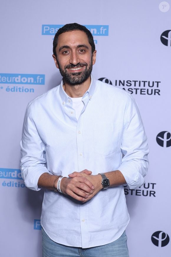 Jimmy Mohamed - Soirée de lancement de la18ème édition du "Pasteurdon" à l'institut Pasteur de Paris le 9 octobre 2024. © Denis Guignebourg/BestImage