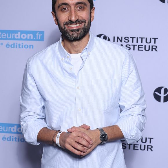 Jimmy Mohamed - Soirée de lancement de la18ème édition du "Pasteurdon" à l'institut Pasteur de Paris le 9 octobre 2024. © Denis Guignebourg/BestImage