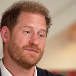 Le prince Harry, duc de Sussex et Meghan Markle, duchesse de Sussex, lors d'une interview pour l'émission CBS News Sunday Morning, diffusée le 4 août 2024. JLPPA / Bestimage