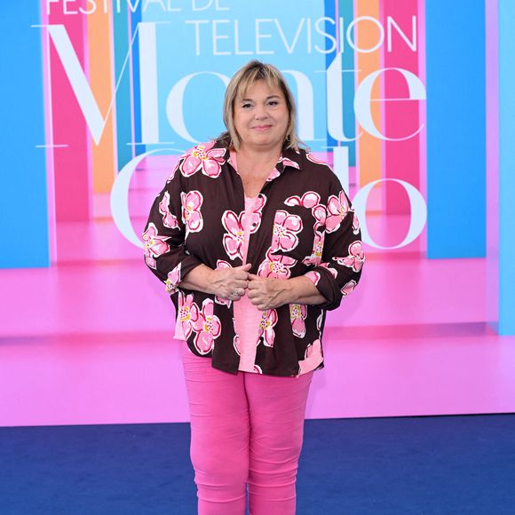 Michèle Bernier lors de la séance photo de « La stagiaire » dans le cadre du 64e Festival international de télévision de Monte-Carlo, en Italie, le 14 juin 2025. Photo : Alberto Terenghi/IPA/ABACAPRESS.COM
