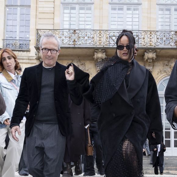 Rihanna au défilé Dior "Collection Haute Couture Printemps/Eté 2026" lors de la Fashion Week de Paris (PFW), au musée Rodin, à Paris, France, le 26 janvier 2026. © Olivier Borde/Bestimage