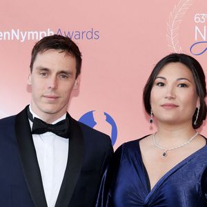 Louis Ducruet et sa femme Marie (enceinte) - La famille princière au photocall et cérémonie de clôture de la 63ème édition du Festival de Télévision de Monte-Carlo (63rd Golden Nymph) au Grimaldi Forum à Monaco le 18 juin 2024.

© Claudia Albuquerque / Bestimage