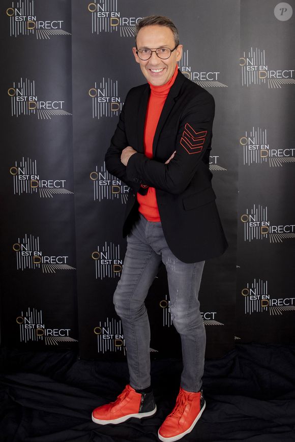 Exclusif - Julien Courbet (RTL) - Backstage de l'enregistrement de l'émission "On Est En Direct" (OEED), Spéciale 100 ans de la radio, présentée par L.Ruquier, diffusée sur France 2 le 8 mai
© Jack Tribeca / Bestimage