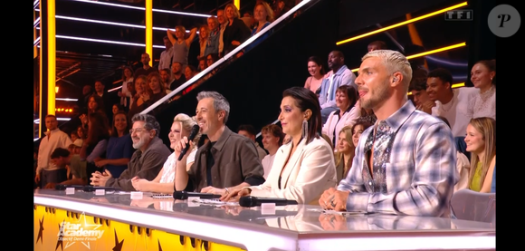 Le corps professoral lors du prime de la "Star Academy" du 17 janvier 2026 sur TF1.