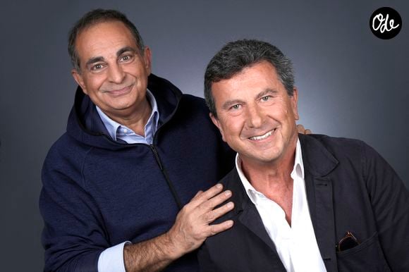 Portrait de Laurent Fontaine et Pascal Bataille, lors de l'enregistrement de l'émission "Chez Jordan", le 28 septembre 2022.

© Cédric Perrin / Bestimage