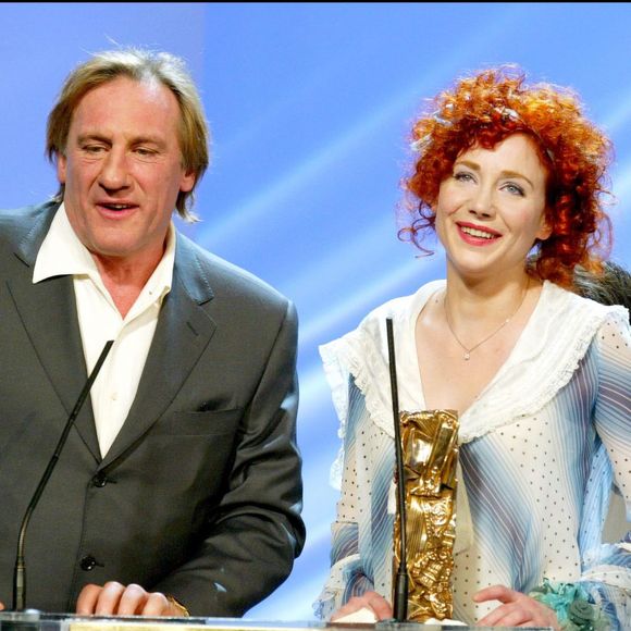 Gérard Depardieu et sa fille Julie lors des César 2004
Bestimage