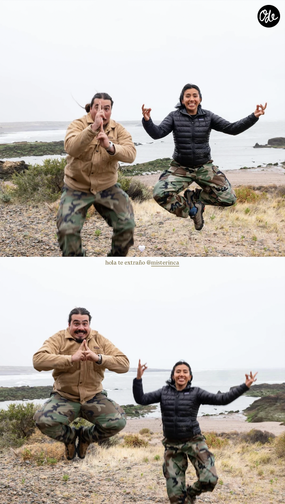 Séparés par la distance, la jeune femme a adressé un message plein d'amour à Inca sur Instagram : "Tu me manques"

La compagne de Inca Pagny poste un adorable message, en Story sur les réseaux sociaux, le 27 juin 2026.