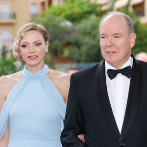 Le prince Albert II et la princesse Charlène de Monaco lors de la cérémonie de clôture de la 64ème édition du Festival de télévision de Monte-Carlo au Grimaldi Forum à Monaco, le 17 juin 2025. © Claudia Albuquerque/Bestimage
