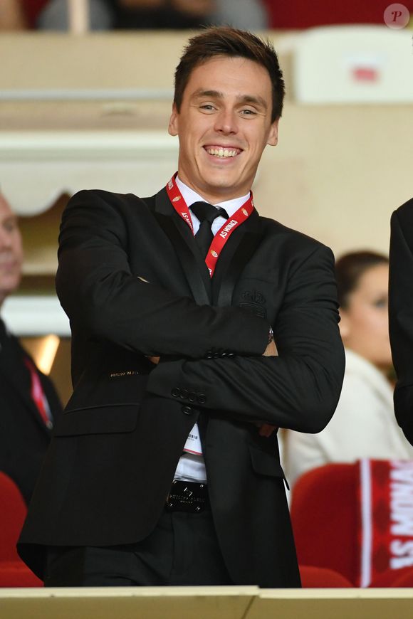 Exclusif - Louis Ducruet dans les tribunes durant la rencontre de football de la coupe de la Ligue opposant Monaco à Marseille, au Stade Louis de Monaco, le 30 octobre 2019.

Photo : Bruno Bebert / Bestimage