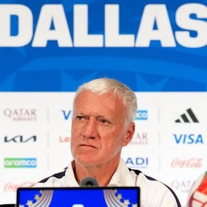 FOOTBALL : Conference de presse match France vs Espagne - Coupe du monde 2026 - 13/07/2026 - Didier Deschamps, head coach of France © Imago / PsnewZ / Bestimage
