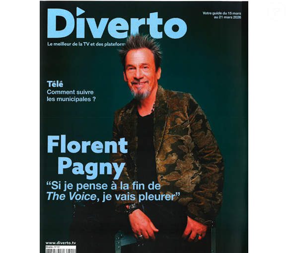 Capture d'écran de la couverture du magazine "Diverto.