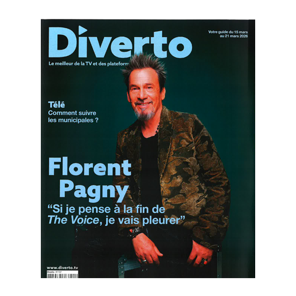 Capture d'écran de la couverture du magazine "Diverto.