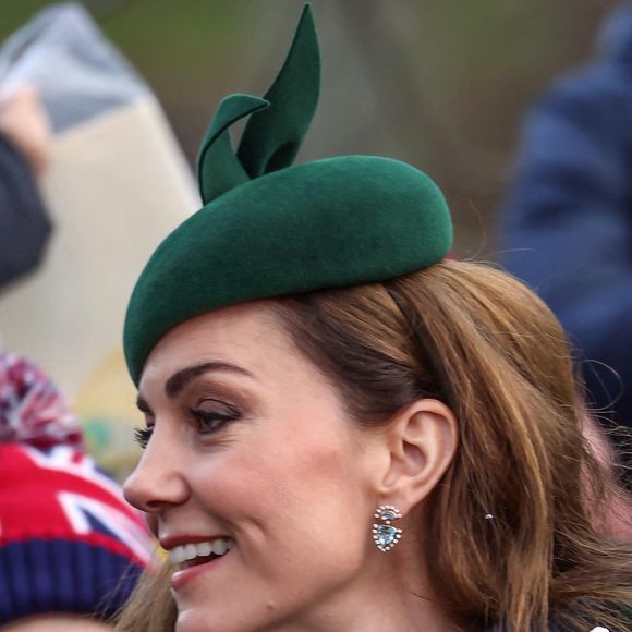 Catherine Kate Middleton, princesse de Galles - La famille royale britannique se rend à la messe de Noël à Sandringham le 25 décembre 2024.

© Stephen Daniels / Alpha Press / Bestimage