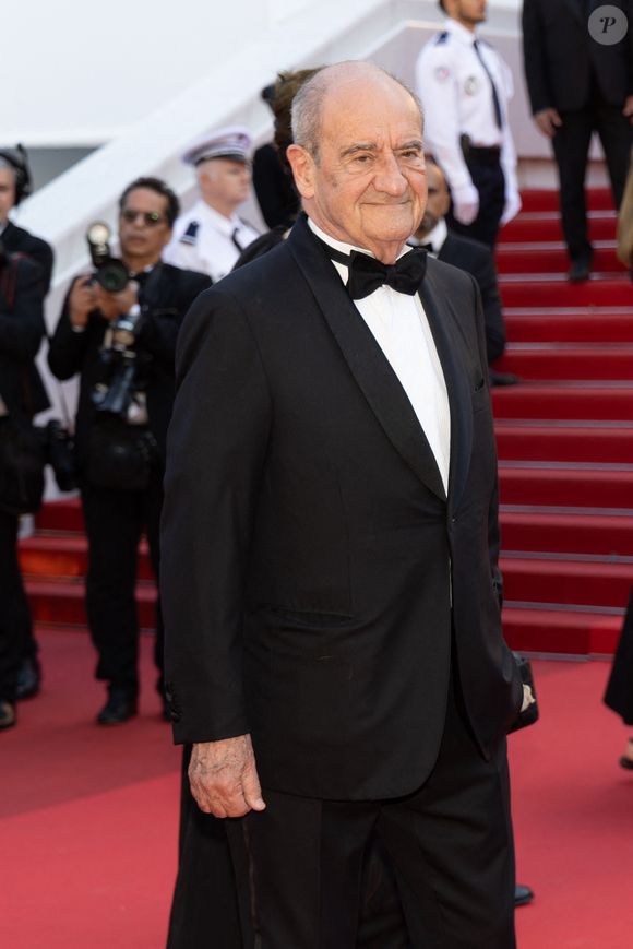 Pierre Lescure - Montée des marches de la cérémonie de clôture du 78ème Festival International du Film de Cannes, au Palais des Festivals à Cannes. Le 24 mai 2025
© Olivier Borde/ Bestimage