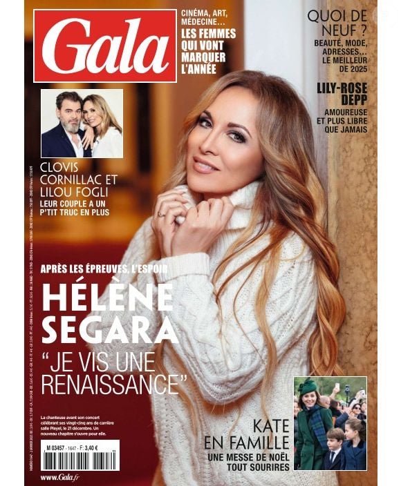 La Une du magazine Gala