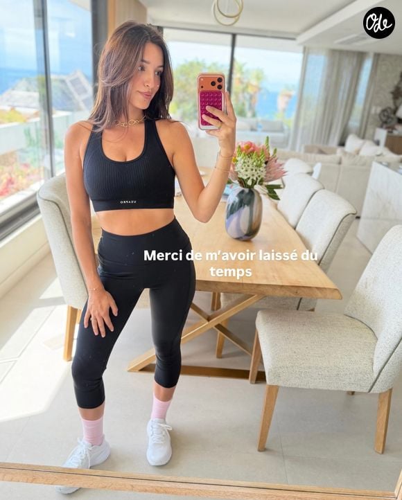 Loulou Kitchen a partagé l'évolution de son corps suite à son accouchement. Capture d'écran Instagram