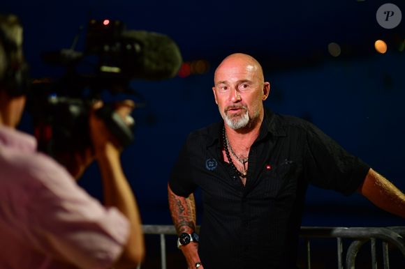 Vincent Lagaf' - Soirée Marcel Campion au restaurant La Bouillabaisse Plage de Saint-Tropez, France, le 7 août 2019. © Rachid Bellak/Bestimage