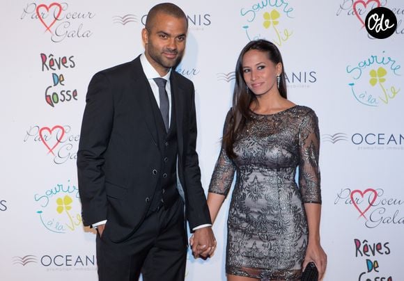Tony Parker et Axelle Francine - 8éme édition du "Par Coeur Gala" à Lyon le 25 septembre 2014. Tous les fonds de cette seront reversés à Make A Wish France et à CéKeDuBonheur.
Agence / Bestimage