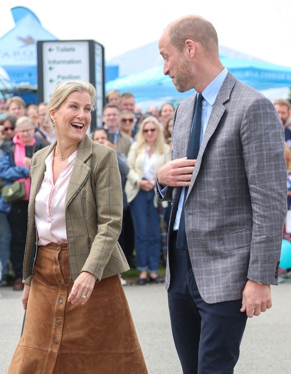 Le prince William et Sophie Rhys-Jones - Le prince de Galles, connu sous le nom de duc de Cornouailles lorsqu'il est en Cornouailles, et la duchesse d'Édimbourg assistent au Royal Cornwall Show au Royal Cornwall Showground, Whitecross, Wadebridge. Vendredi 6 juin 2025. Photo by Chris Jackson/PA Wire/ABACAPRESS.COM