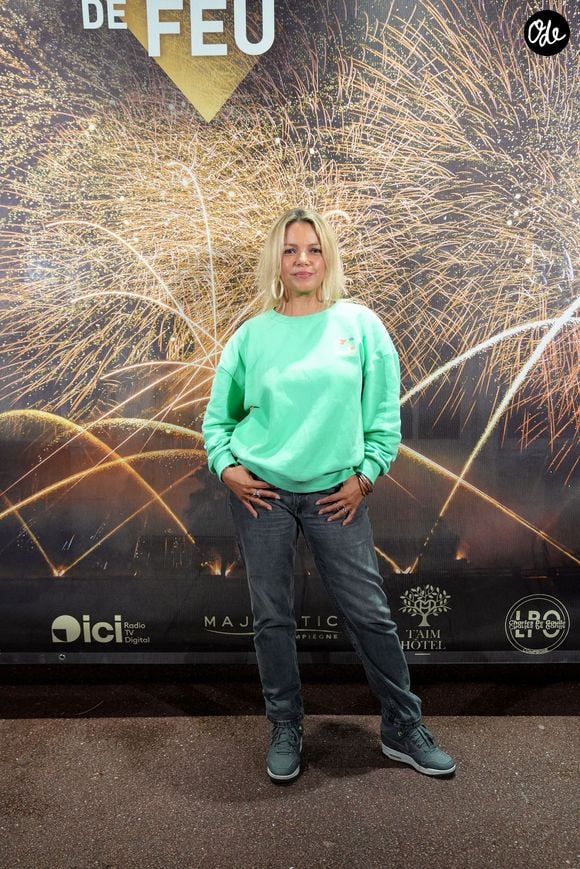 Exclusif - Severine Ferrer - Édition 2025 des Masters de Feu - Concours international d'art pyrotechnique à l'Hippodrome de Compiègne le 20 septembre 2025. Chaque année, depuis 2016, les meilleurs artificiers internationaux se donnent rendez-vous à Compiègne pour s'affronter lors d'une seule et même soirée. © Anne-Sophie Guebey / Bestimage