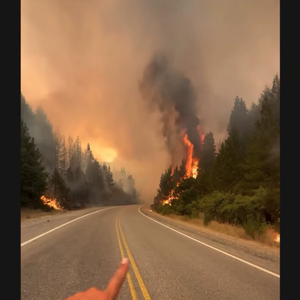 Cette réaction est liée à de violents incendies survenus en Argentine.

Ael Pagny, Instagram