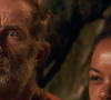 Gaëlle et Jérôme des Landes étaient aussi visés, mais la jeune femme s'est protégée avec un collier d'immunité.

Douzième épisode de "Koh-Lanta, La Revanche des 4 Terres", mardi 20 mari 2025 sur TF1.