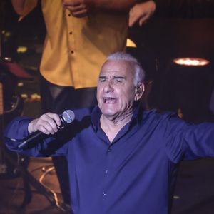 Exclusif - Michel Fugain - Michel Fugain et sa femme Sanda en concert à Bobino, Paris le 27 janvier 2025. © Jack Tribeca / Bestimage