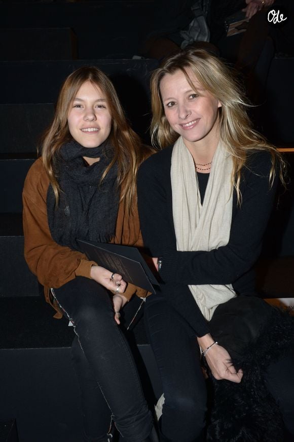 Archives - Sarah Lavoine et sa fille Yasmine Lavoine - Etam Live show de la collection lingerie de Natalia Vodianova à la Bourse du Commerce à Paris le 26 février 2013.
Crédit : Agence / Bestimage