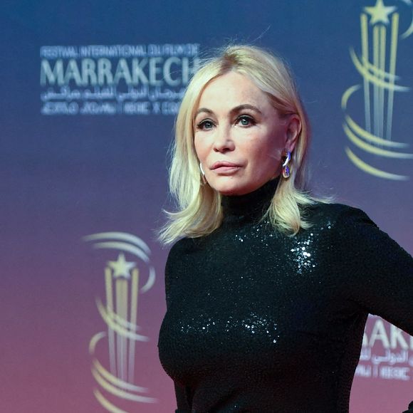 Emmanuelle Beart assiste à l'avant-première de Les Graines du Figuier Sauvage lors du 21ème Festival International du Film de Marrakech à Marrakech, Maroc, le 05 décembre 2024. Photo de Aurore Marechal/ABACAPRESS.COM