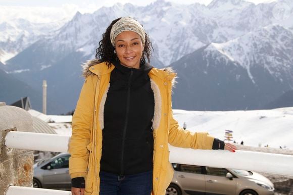 Yaëlle Trulès pour OPJ - Rendez-vous avec les actrices et acteurs de la 24ème édition du festival Tv de Luchon le 12 février 2022.

© Christophe Aubert / Bestimage