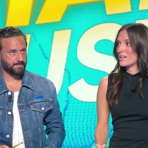 Cyril Hanouna et Shana Loustau lors de la première de la saison 2 de "Tout beau, tout neuf" ce lundi 31 août 2026
Capture d'écran TBT9 / W9