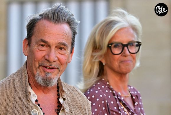 Florent Pagny, guest - Personnalités à la sortie de la cérémonie de remise de légion d'honneur de Jean-Paul Bigard, Pdg de l'entreprise éponyme, au palais de l'Elysée à Paris le 27 mai 2026. © Christian Liewig / Bestimage