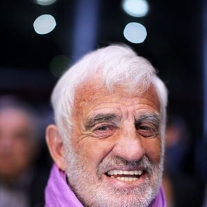 Jean-Paul Belmondo, lors du match opposant le Français Jean-Marc Mormeck à Vladimir Klitschko, à Düsseldorf le 3 mars 2012 @Bestimage