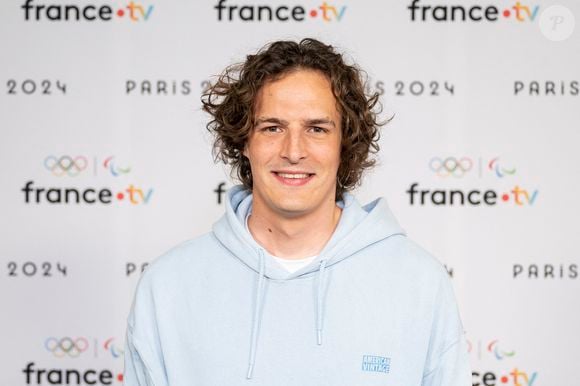 Paul de Saint Sernin lors de la présentation des journalistes et chroniqueurs de France Télévisions pour les Jeux Olympiques 2024 au musée de l'Homme à Paris, le 11 juin 2024. © Pierre Perusseau / Bestimage
