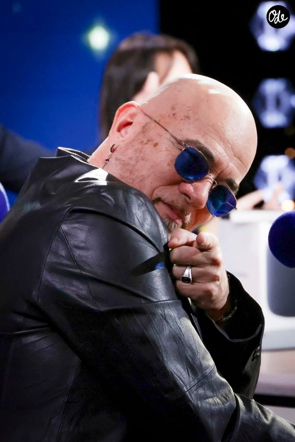 Pascal Obispo, lors de la 500 ème de Culture et Média sur Europe 1 en présence de nombreux invités, à Paris, France, le 23 janvier 2026. © Jack Tribeca/Bestimage