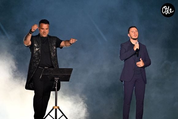 Corsu Mezu Mezu, le concert emmené par Patrick Fiori qui a eu lieu au stade Orange Vélodrome à Marseille, le 22 mai 2026, diffusé le 28 août sur France 3.. © Bruno Bebert/Bestimage