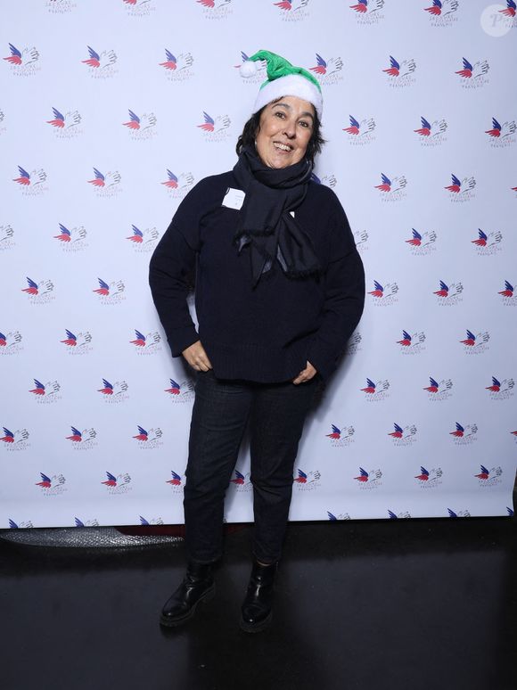 Isabelle Alonso au photocall de la soirée annuelle du Secours Populaire au Musée des Arts Forains à Paris le 2 décembre 2024.

© Denis Guignebourg / Bestimage