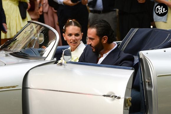 Arrivées au mariage civil de Thylane Blondeau et Benjamin Attal à la mairie du 16ème arrondissement de Paris le 29 juin 2026.