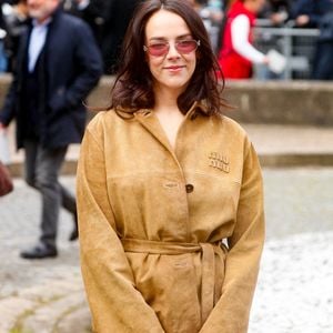 Pauline Ducruet - Arrivées au défilé Miu Miu mode femme automne / hiver 2024-2025 au Conseil Economique et Social lors de la Fashion Week de Paris (PFW), à Paris, France, le 5 mars 2024. © Christophe Clovis/Bestimage