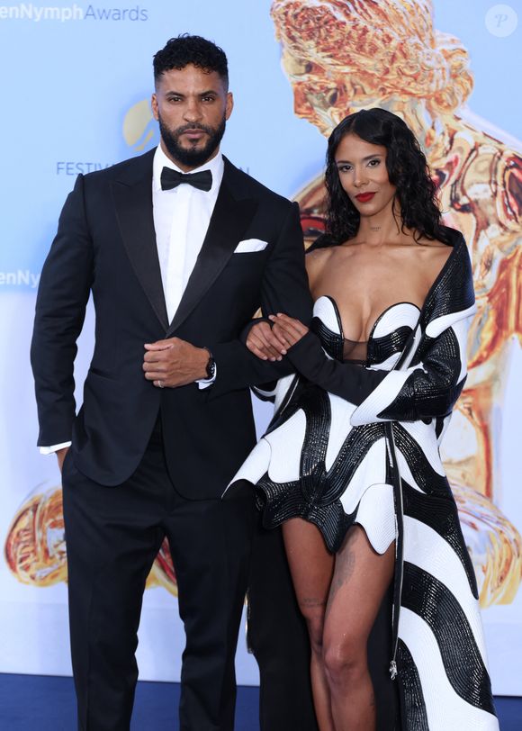 Ricky Whittle et Shy'm (Tamara Marthe) - Photocall de la soirée de clôture du 64ème Festival de télévision de Monte-Carlo le 17 juin 2025.

© Denis Guignebourg / Bestimage