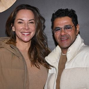 Exclusif - Melissa Theuriau, Jamel Debbouze assistant au Dîner Elle lors du 29ème Festival du Film de l'Alpe d'Huez à l'Alpe d'Huez, France le 20 janvier 2026. Photo by Julien Reynaud/APS-Medias/ABACAPRESS.COM