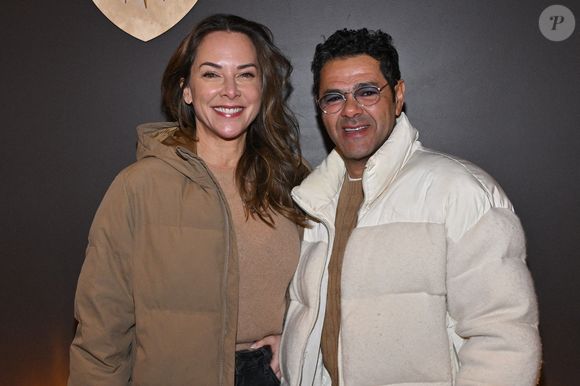 Exclusif - Melissa Theuriau, Jamel Debbouze assistant au Dîner Elle lors du 29ème Festival du Film de l'Alpe d'Huez à l'Alpe d'Huez, France le 20 janvier 2026. Photo by Julien Reynaud/APS-Medias/ABACAPRESS.COM