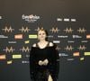 Louane de France pendant le tapis turquoise du Concours Eurovision de la chanson 2025 le 11 mai 2025 à Bâle, Suisse. Photo by Nderim Kaceli/SPUS/ABACAPRESS.COM