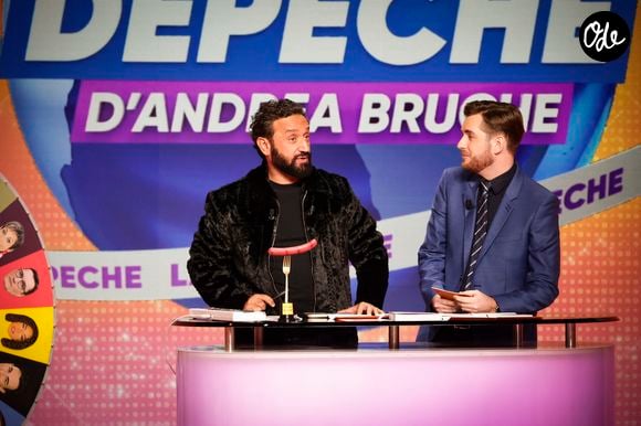 "À très bientôt pour une nouvelle aventure télé : on se retrouve dans quelques jours", a également souligné Andrea Bruche

Exclusif - Cyril Hanouna, Andrea Bruche, sur le plateau de TBT9 présenté par C.Hanouna, et diffusé en direct sur W9, Paris, France, le 07 novembre 2025. © Jack Tribeca / Bestimage