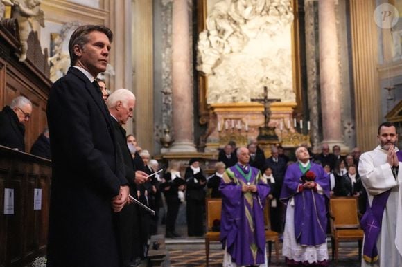 Le prince Emmanuel-Philibert de Savoie, prince de Venise et de Piémont, duc de Savoie et Marina Ricolfi-Doria au rassemblement pour le prince Victor-Emmanuel à la basilique Superga à Turin en Italie, le 1er février 2025 © Lucia Sabatelli/Bestimage