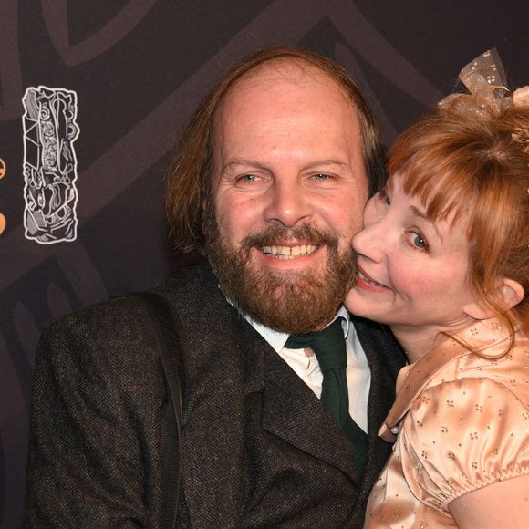 Philippe Katerine et Julie Depardieu arrivant à la 44e cérémonie annuelle des César du cinéma qui s'est tenue à la salle Pleyel, à Paris, en France, le 22 février 2019. Photo by Mireille Ampilhac/ABACAPRESS.COM