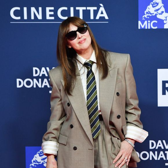 Monica Bellucci - Les célébrités à la cérémonie David di Donatello Awards à Rome, le 7 mai 2025. Zuma Press / Bestimage