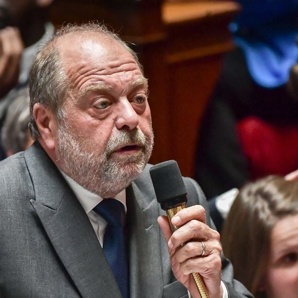 Le ministre français de la Justice Eric Dupond-Moretti s'exprime lors d'une séance de questions au gouvernement à l'Assemblée nationale à Paris le 4 juin 2024. Photo by Firas Abdullah/ABACAPRESS.COM