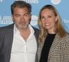 Clovis Cornillac et sa femme Lilou Fogli - Avant-première du film "Des jours meilleurs" au cinéma Max Linder à Paris le 7 avril 2025. © Coadic Guirec/Bestimage